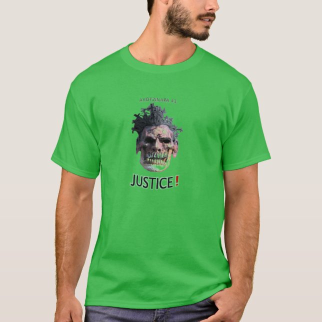 Camiseta Justiça de Ayotzinapa (Frente)