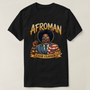 Camiseta Justiça para Afroman   Caso Encerrado Lemon Pound 