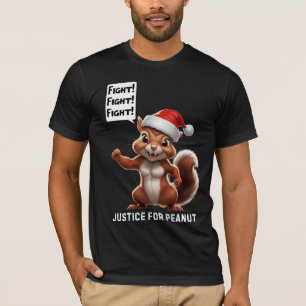 Camiseta Justiça para amendoim Natal MAGA