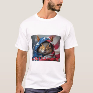 Camiseta Justiça para amendoim, Squirrel Lover
