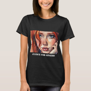 Camiseta Justiça Para Gingers T Shirt