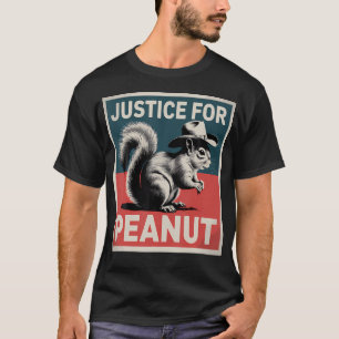 Camiseta Justiça Para O Peanut O Esquilo - A Erva De Esquil