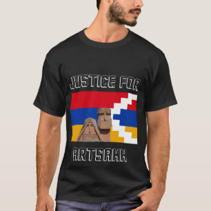 Camiseta Justiça para o t-shirt de Artsakh (Mamik e Babik)