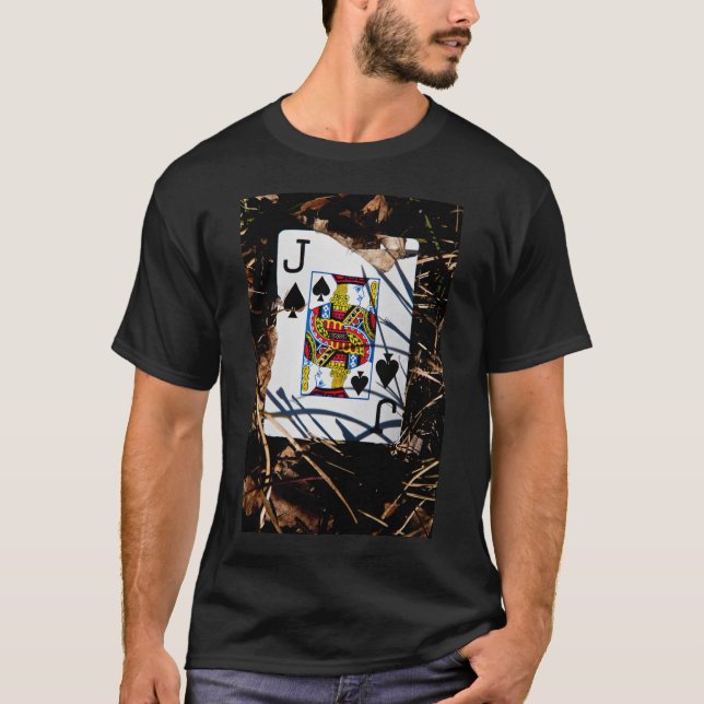 Camiseta justiça para o valete de espadas (Frente)
