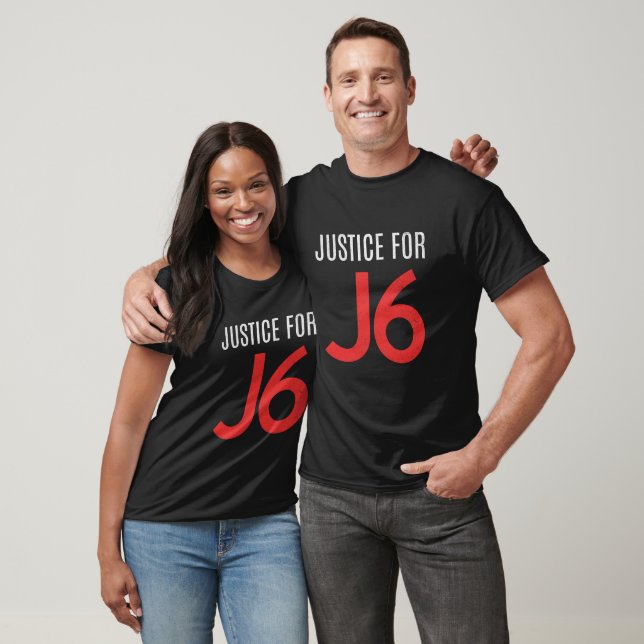 Camiseta Justiça Para Prisioneiros J6 #J6 (Unissex)