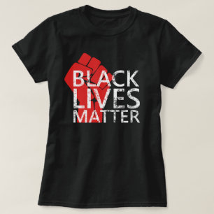 Camiseta Justiça social do protesto preto da matéria das
