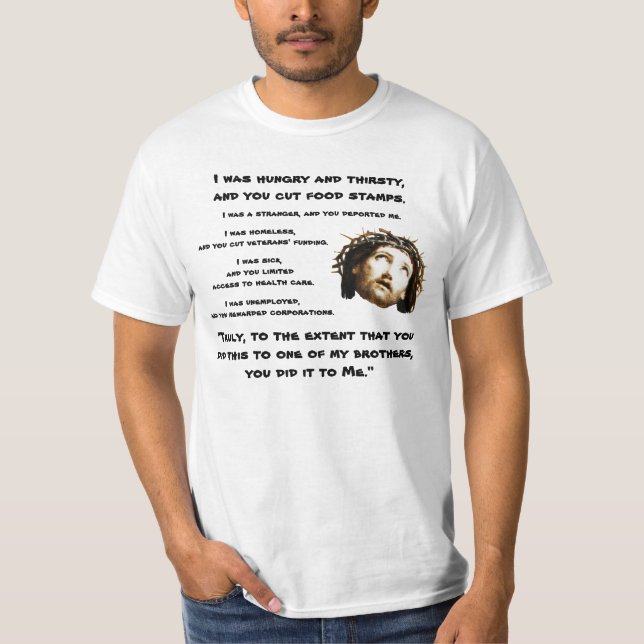 Camiseta Justiça Social Jesus (Frente)