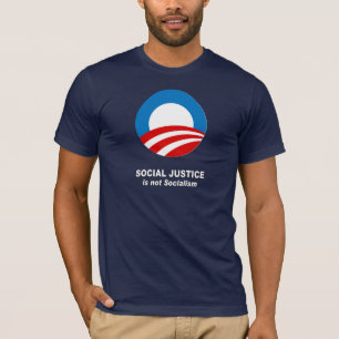 Camiseta Justiça social não é socialismo