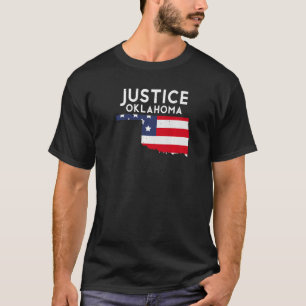 Camiseta Justice USA State America Viagem Oklahoman Premium