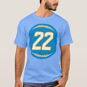Camiseta Justin Jackson Número 22 Jersey Los Angeles Charge