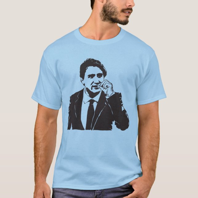 Camiseta Justin Trudeau. (Frente)