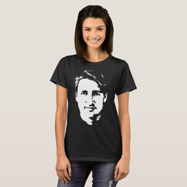 Camiseta Justin Trudeau (Frente Completa)
