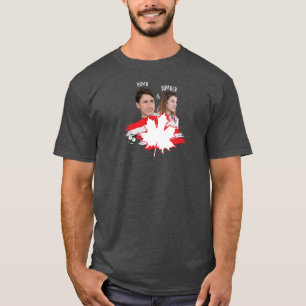 Camiseta Justin Trudeau Chrystia Freeland Dumb & Dumber