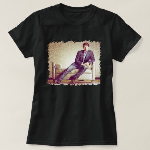 Camiseta Justin Trudeau em jeans 2014 imagem estilizada