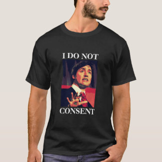 Camiseta Justin Trudeau - EU NÃO CONSENTIMENTO T-Shirt