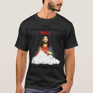 Camiseta Justin Trudeau Going To Hell Essential T-Shirt