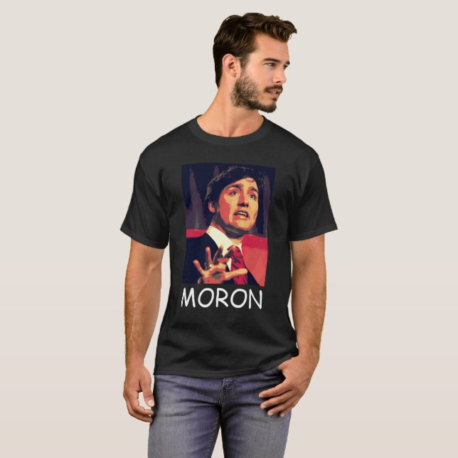 Camiseta Justin Trudeau - parvo (Frente Completa)