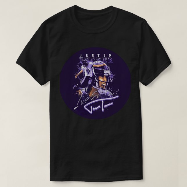 Camiseta Justin Tucker 2 (Frente do Design)