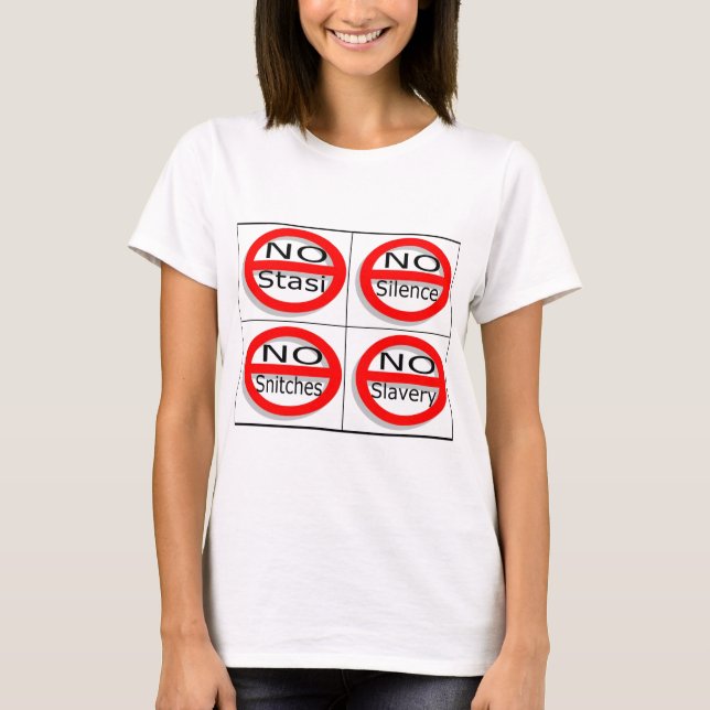 Camiseta Justsayno (Frente)