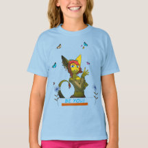 Camiseta Juvenil Divertida Seja Você