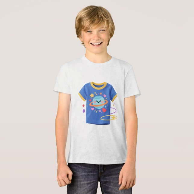 Camiseta Juvenil Tri-blend Bella+Canvas (Frente Completa)