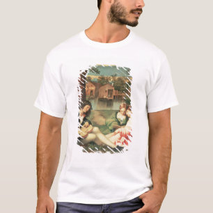 Camiseta Juventude com das duas meninas um assento da