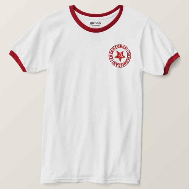 CAMISETA JUVENTUDE COMUNISTAS (Frente do Design)