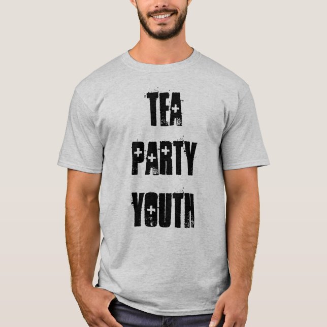 Camiseta Juventude do tea party (Frente)