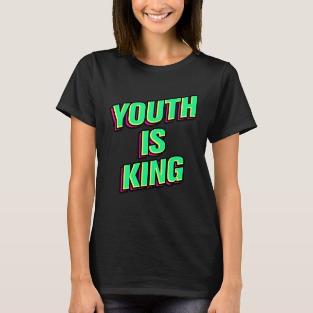 Camiseta Juventude é Rei (Frente)