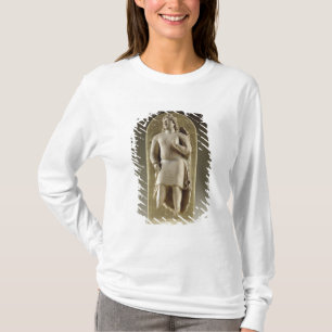Camiseta Juventude ou Maitreya ereto, Gandhara (estuque)