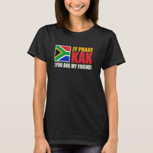 Camiseta Jy Praat Kak (Você É Meu Amigo) África do Sul