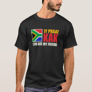 Camiseta Jy Praat Kak (Você É Meu Amigo) África do Sul