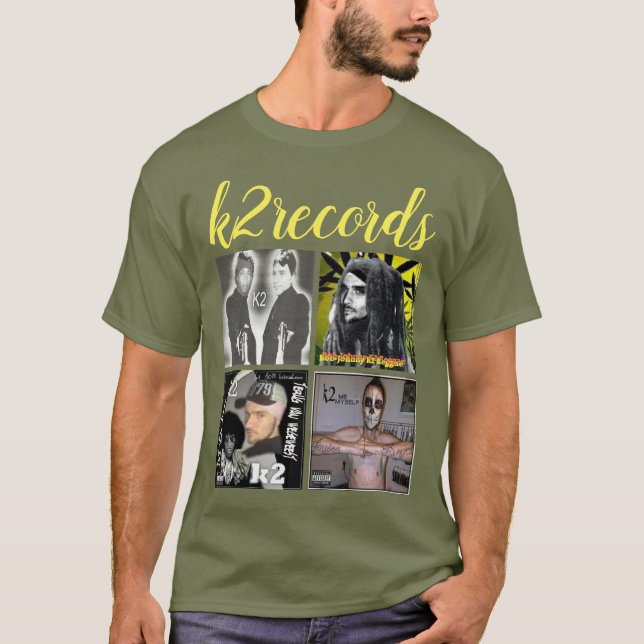 Camiseta k2records (Frente)