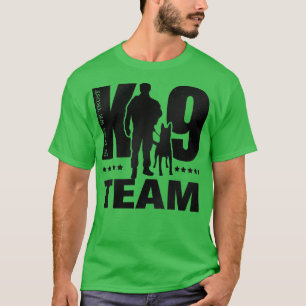 Camiseta K9 Equipe K9 Unidade Malinois