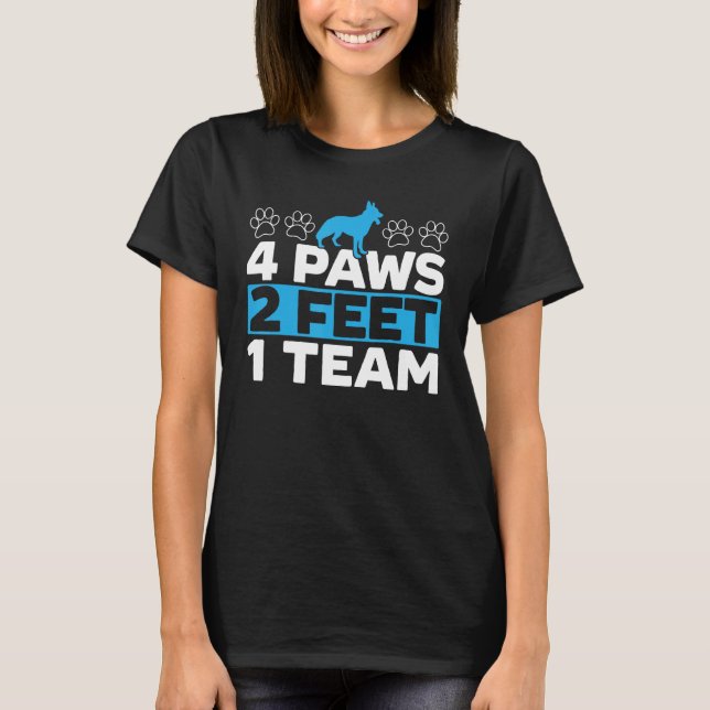 Camiseta K9 Handler Police Dog Law Enforcement Police K9 Un (Frente)