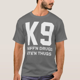 Camiseta K9 Policial Manipulador Malinois Alemão Sheperd K