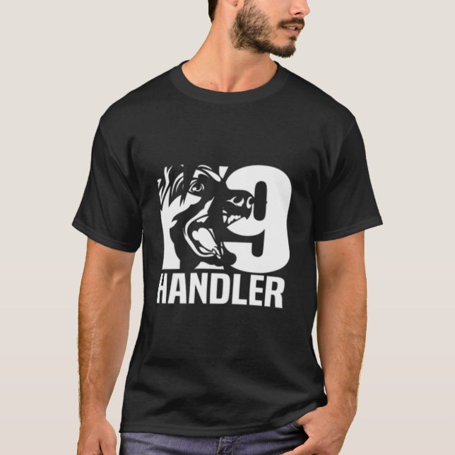 Camiseta K-9 Handler Police Sheriff Cops Law Enforcet Duty  (Frente)