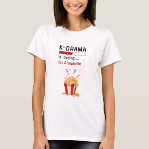 Camiseta K-Drama está carregando Personalizado