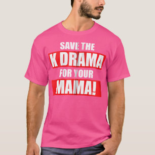 Camiseta K-Drama K-Pop Música Coreana Divertida n