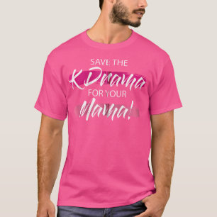 Camiseta K-Drama K-Pop Música Coreana Engraçado n
