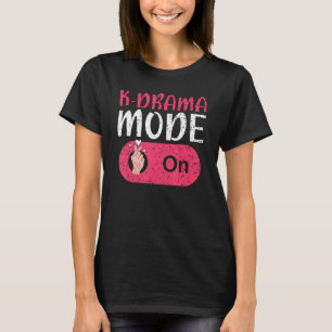 Camiseta K Drama Oppa Coreano Drama Dedo Coração Saranghae