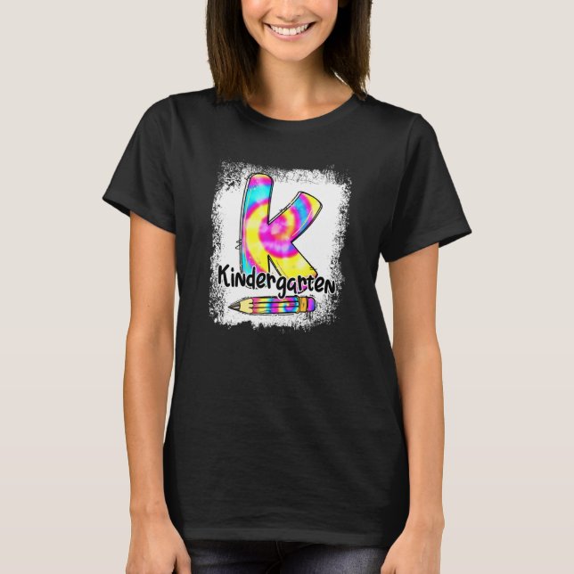 Camiseta K É Para Professora Do Jardim De Infância (Frente)