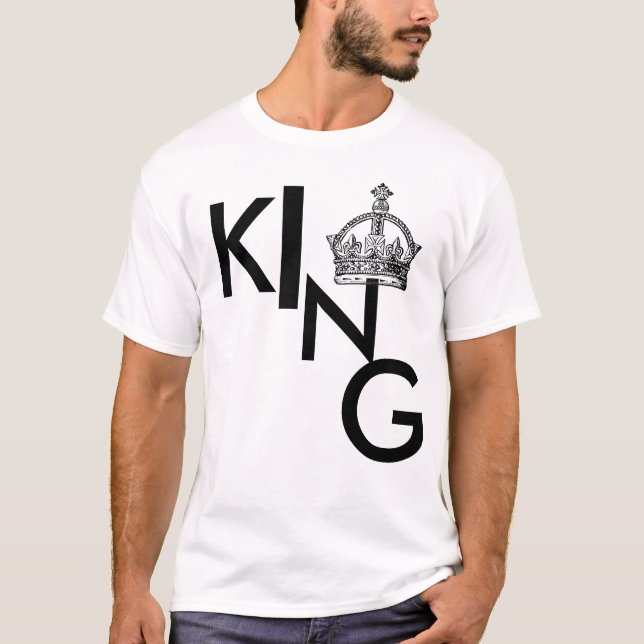 CAMISETA K, I, N, G (Frente)