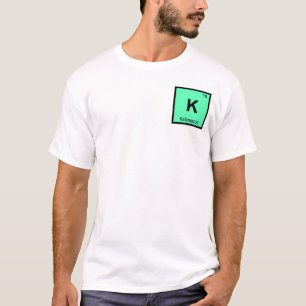 Camiseta K - Kalamazoo Michigan Química Tabela Periódica