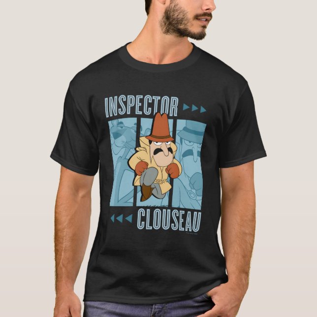 Camiseta K Painéis de avaliação do Inspetor de Panteras Clo (Frente)