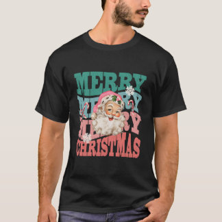 Camiseta K Papai Noel Alegre