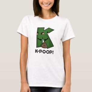Camiseta K-poop Cute K-pop Poo Pun