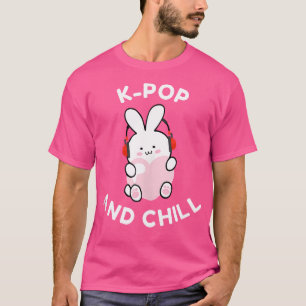 Camiseta K-Pop Bunny Kpop E Relaxar