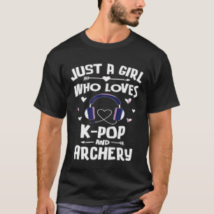 Camiseta K Pop e Arqueiro Meninas Bonitas