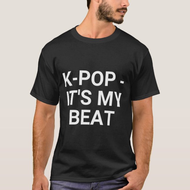Camiseta K-Pop É Meu Ritmo (Frente)